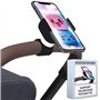 Support Telephone Poussette Universel Convient aux Smartphones jusqu'a 7