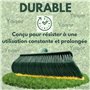 Brosse Gazon Synthetique Exterieur Ou Balai pour Gazon Synthétique sans Manche, Compatible avec Universal Manche, Outil Idéal po