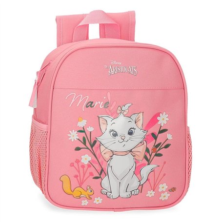 Disney Joumma Marie - Les Aristochats Sac à Dos préscolaire Adaptable à Chariot Rose 21 x 25 x 10 cm Polyester 5