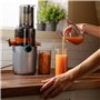 Cecotec Extracteur de Jus pour Fruits et Légumes à Pression à Froid Juice&Live 1500 Slim. Moteur DC de 200W, 1 Vitesse et Foncti