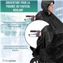 OrtoPrime Poncho de Pluie pour Fauteuil Roulant - Poncho Imperméable pour Fauteuil Roulant, Protection Pluie, Accessoires Pratiq