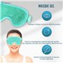 Vidaprime Masque Yeux Froid - Gel Anti-Cernes pour Yeux Fatigués et Gonflés - Réutilisable pour le Visage