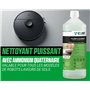 EQM - ECO-217 - Nettoyant de Sol pour Robots laveurs - 1L - Nettoyant concentré convenant à tous les types de robots - Ne nuit p