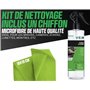 EQM - ECO-219 - Nettoyant pour écran + Chiffon Microfibre - 500 ML - Format Premium - Tous Types d'écrans - Tablette, Mobile, Or