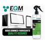 EQM - ECO-219 - Nettoyant pour écran + Chiffon Microfibre - 500 ML - Format Premium - Tous Types d'écrans - Tablette, Mobile, Or