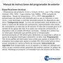 Rasmacor | Programmateur Prise Electrique ip44 | Minuteur programmateur analogique pour Usage extérieur | Prise programmable 24 