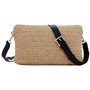BAG_HALF LOGO RAFFIA_VE Femme