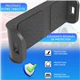 Support Tablette Voiture appuie Tete reglable Rotation de 360 Installation Facile sans Outils Compatible avec Les tablettes PC d
