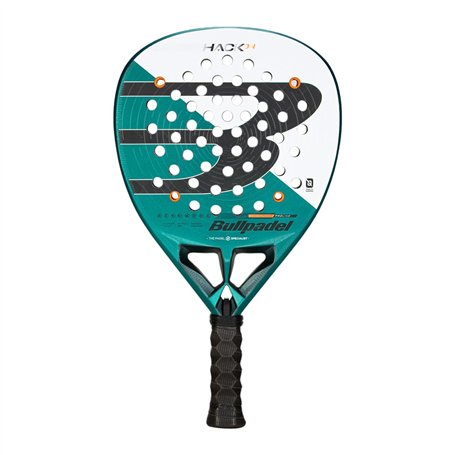 Bullpadel Hack 04 25 Cordé : No 370G Raquette de Padel Vert foncé