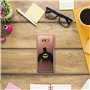 Personalaizer Coque pour Samsung Galaxy Note 9 - Batman Silhouette noire