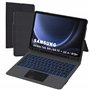 Étui de protection avec clavier pour Samsung Galaxy Tab S9 FE+ /S9 Plus/S10+ 12