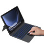 Étui de protection avec clavier pour Samsung Galaxy Tab S9 FE+ /S9 Plus/S10+ 12,4" - Folio Trackpad avec porte-stylo - Clavier Q