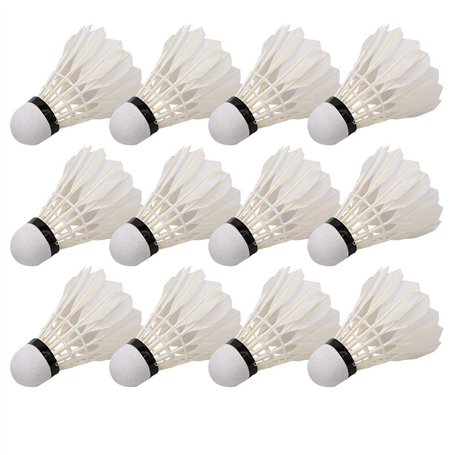 12 pcs Balle de Badminton (Baril)