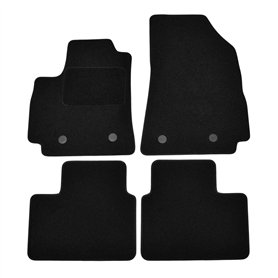 J&J AUTOMOTIVE | Tapis De Sol Noir Velours sur Mesure pour Arkana Depuis 2020 4 pcs