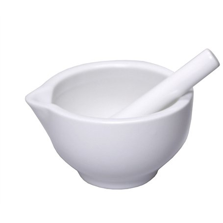 Orion Mortier en céramique avec pilon