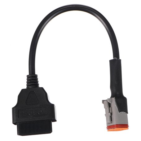 SIXTOL Mechanic Cable 21 - Réduction OBD-II 6 Broches Compatible avec Motos Harley-Davidson - Adaptateur de Diagnostic - Accesso