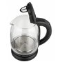 Zilan, Bouilloire en verre à écran numérique et LED, différentes couleurs,1.7lt, 5 réglages différents de la température, Bouill