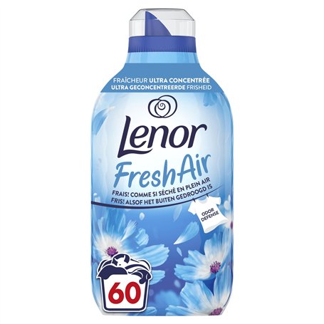 Lenor Fresh Air Adoucissant Fraîcheur Matinale 60 Lavages