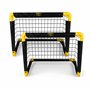 Umbro Cage de Foot 50 x 44 x 44 cm - Ensemble de 2 Buts de Foot - Mini But Pliable - Kit Entrainement Football pour Enfants et A