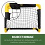 Umbro Cage de Foot 50 x 44 x 44 cm - Ensemble de 2 Buts de Foot - Mini But Pliable - Kit Entrainement Football pour Enfants et A