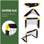 Umbro Cage de Foot 50 x 44 x 44 cm - Ensemble de 2 Buts de Foot - Mini But Pliable - Kit Entrainement Football pour Enfants et A