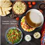 5L - Couscoussier Induction avec Couvercle Céramique Ø30cm - Casserole Tout Feux - Idéal pour Tajines et Couscou