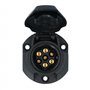 Carpoint 0410005 Prise pour Remorque 7Pol. avec Interrupteur Phare Anti-Brouillard