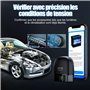 XTOOL AD20 Pro Valise Diagnostic Auto Francais Lecteur BT de Code OBD2 Scanner de Diagnostic Voiture sans Fil avec Analyse compl