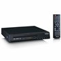 Lecteur DVD Lenco DVD-120BK- Connexion HDMI et SCART - Lecture USB - MP3,MPG,MPEG4,AVI - Sortie Audio et vidéo - télécommande - 