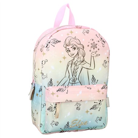 Disney Sac à dos Frozen II Pastel Power Elsa La Reine des Neiges sac à dos Enfant - Maxxidiscount - Maxirentree