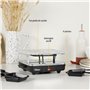 Appareil à raclette Tristar RA-2745 - Pierre à cuire - Surface de de cuisson 21 x 21 cm - Pour 4 personnes