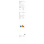 CALEX Lot de 10 Smart Ampoules LED GU10 RGB CCT WiFi, 345lm, 4,9W, Alexa/Google/Siri, 16M couleurs, blancs 2200-4000K, dimmable,