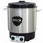 WECK Stérilisateur électrique WAT 25 (stérilisateur / cuiseur à vapeur en acier inoxydable