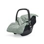 Jollein 025-811-65371 Chancelière tricotée pour siège bébé stonegreen 82 x 42 cm