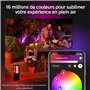Philips Hue White & Color Ambiance, Borne extérieure IMPRESS, Noire, fonctionne avec Alexa, Google Assistant et Apple Homekit