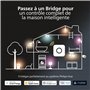 Philips Hue White & Color Applique murale Extérieure ECONIC en aluminium, Noir, fonctionne avec Alexa, Google Assistant et Apple