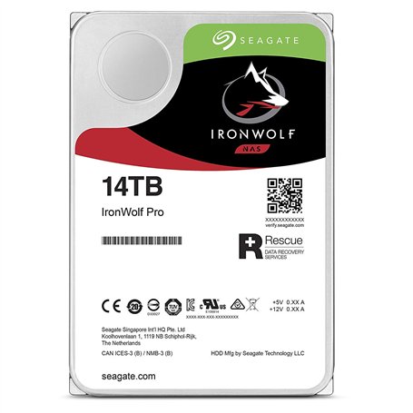 Seagate HDd Ironwolf Pro 14Tb - Disques Durs