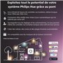 Philips Hue White & Color Ambiance Xamento 3-pack, lampes de salle de bains à intensité variable pour le système d'éclairage Hue