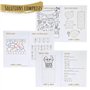 Lot de 10 cahiers d‘activités pour enfants pour un mariage, Activités enfants pour un mariage, Cadeau pour invités de mariage, C