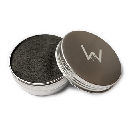 WIKA UltraLight Réchaud à alcool en aluminium avec feutre de carbone Réchaud à alcool pour Bushcraft Camping Randonnée Extérieur