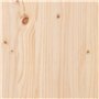 Testiera per Letto 141x4x100 cm in Legno Massello di Pino