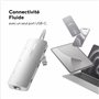 LINQ Connects Hub Multiport 8-en-1 Pro-C avec HDMI 4K, Ethernet et Lecteur de Cartes - 10Gbps - Compatible avec Ordinateurs Port