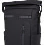 Tommy Hilfiger Sac à Dos Homme Rolltop Backpack avec Compartiment pour Ordinateur Portable, Noir (Black), Taille Unique