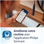 Philips Sonicare 7100 - Brosse à dents électrique sonique avec application, 4 modes de brossage,3 niveaux d'intensité, Alerte de