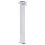 vidaXL Colonne à Eau de Jardin 80 cm Acier Inoxydable carré
