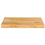 vidaXL Dessus de Table à Bord Vivant 40x30x3,8 cm Bois Massif manguier, Dessus de Table en Bois, Dessus de Table d'appoint, Dess