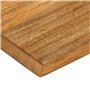 vidaXL Dessus de Table à Bord Vivant 40x20x2,5 cm Bois Massif manguier