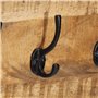 vidaXL Porte-manteaux 2 pcs 80x8x25 cm bois de manguier massif brut, portemanteau, porte-manteau en bois, portemanteau mural, po