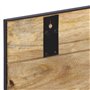 vidaXL Porte-manteaux 2 pcs 80x8x25 cm bois de manguier massif brut, portemanteau, porte-manteau en bois, portemanteau mural, po