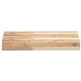 vidaXL Étagère Flottante 40x30x4 cm Bois d'acacia Massif Non traité, étagère Murale, Planche d'étagère, étagère Murale de Salle 